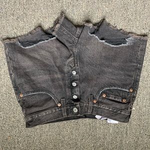 levi denim shorts